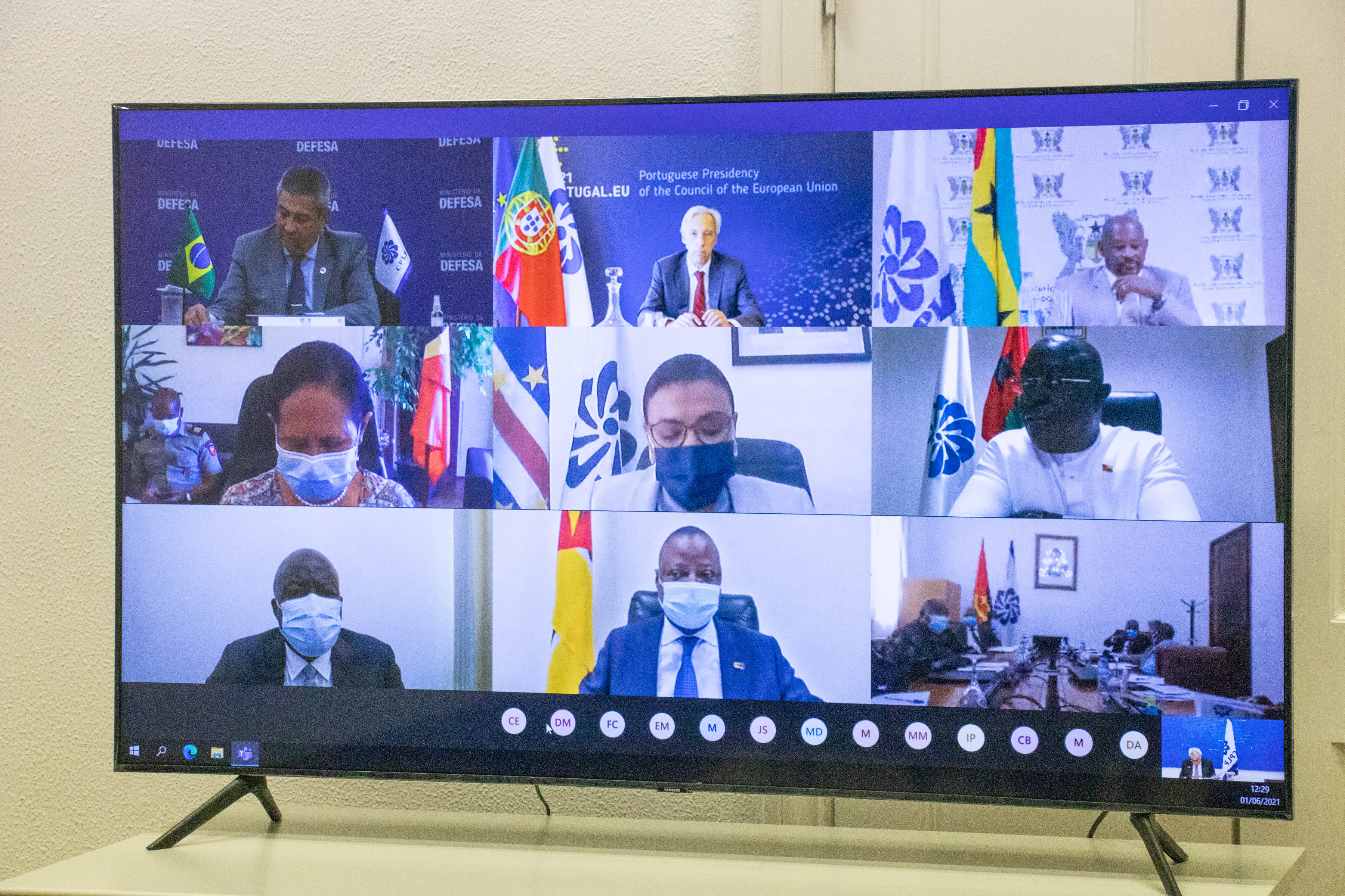SE Participa Na XX Reunião De Ministros Da Defesa Nacional Ou Equiparados Da CPLP (5)